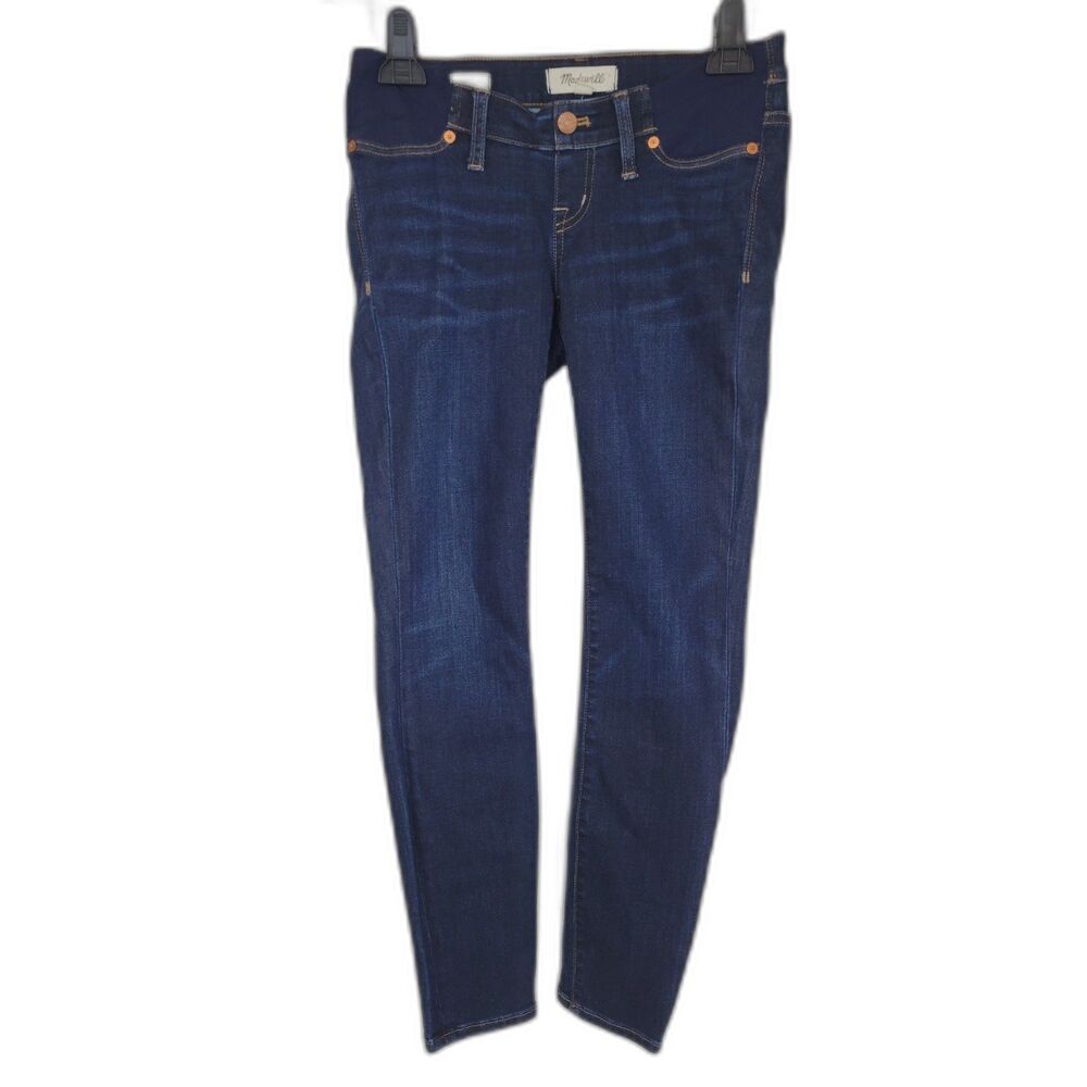 Madewell Maternity Dark Wash Skinny Jeans
